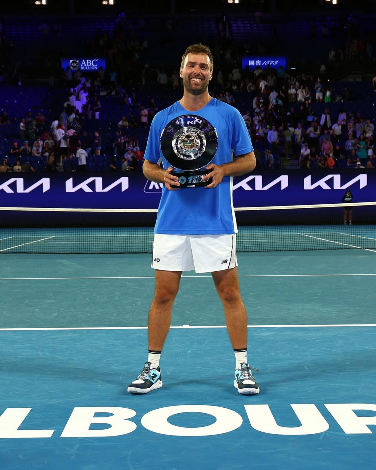 Jordan Smith, el tenista que ganó un millón de dólares en una insólita definición. (Instagram @eurosportpl)