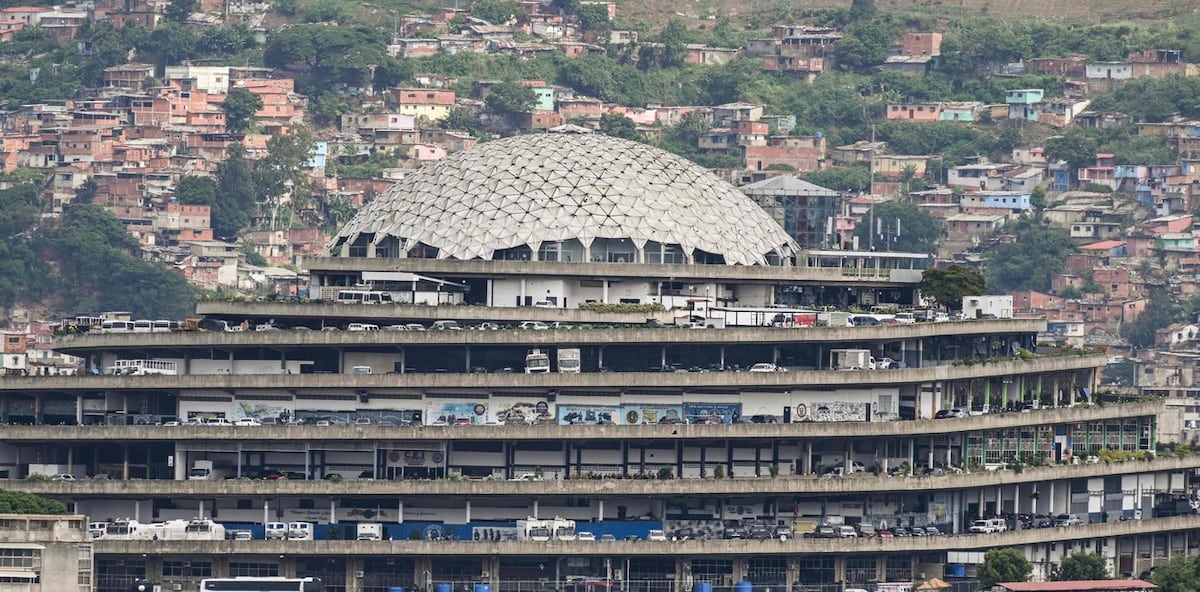 El Helicoide, sede del Servicio Nacional de Inteligencia de Venezuela, y centro de detención de opositores. (Foto: AFP)
