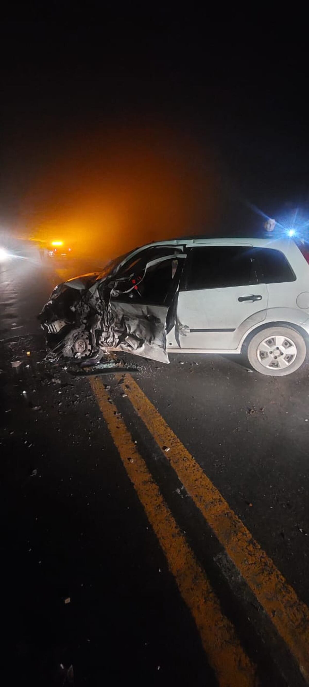 El conductor de 32 años sufrió heridas leves. (Policía de Córdoba)