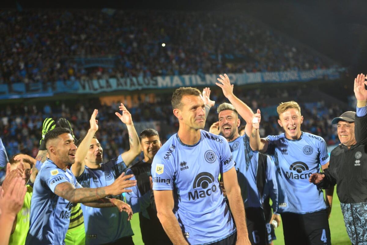 Diego Novaretti jugó su último partido como profesional en la cancha de Belgrano. El defensor se retira del profesionalismo. (Javier Ferreyra / La Voz)
