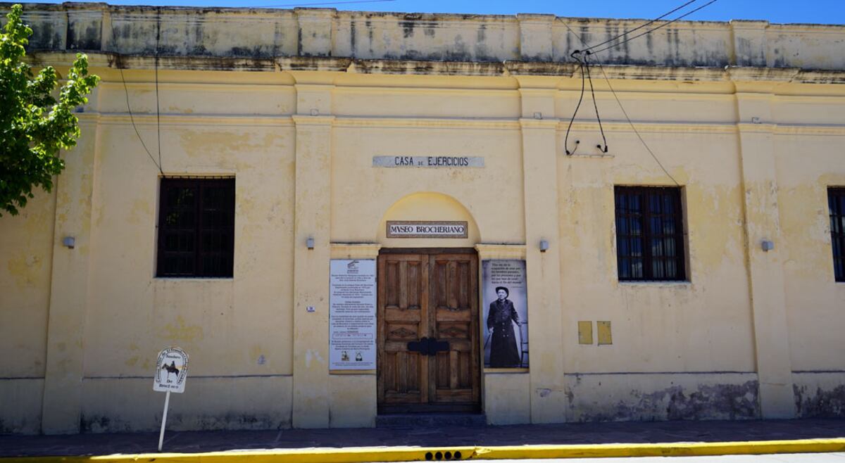 La Casa de Ejercicios, obra del Cura Brochero, en Villa Cura Brochero. Foto: Daniel Santos