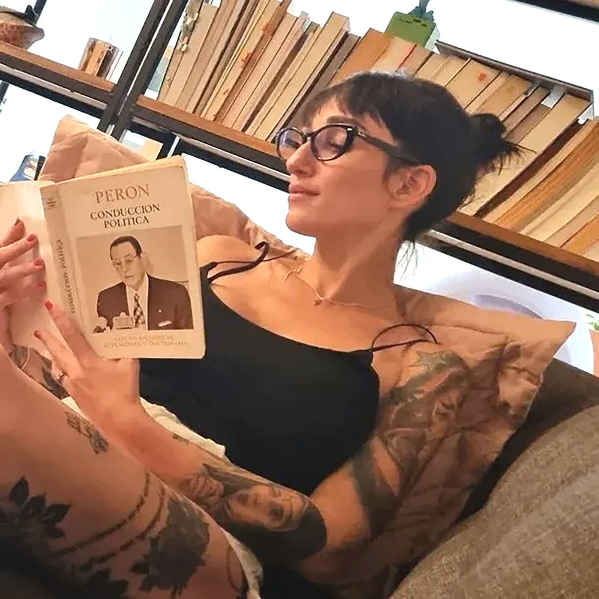Leila Gianni, la funcionaria que se peleó con Juan Grabois en Tribunales. (Gentileza)