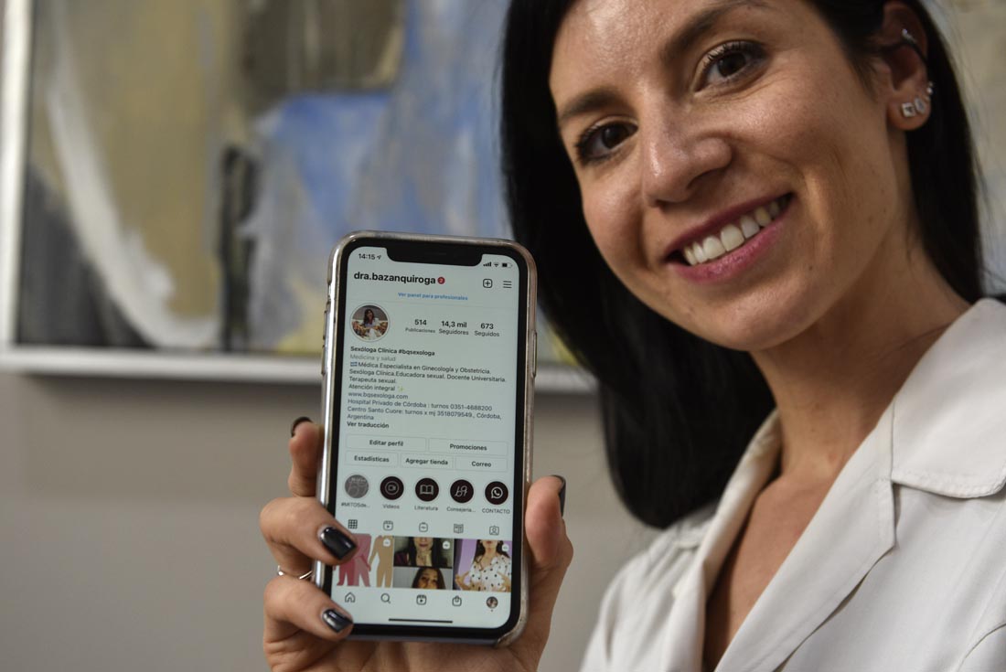 A través de su perfil en Instagram, la sexóloga María Eugenia Bazán Quiroga identificó los mitos sexuales más recurrentes. (Ramiro Pereyra/La Voz)
