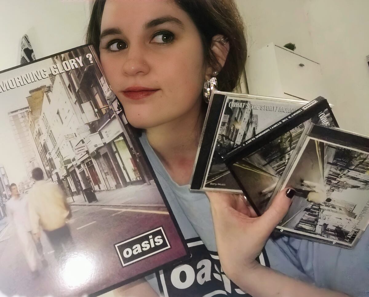 Mara Romanessi, fan de Oasis. (Gentileza Mara Romanessi)