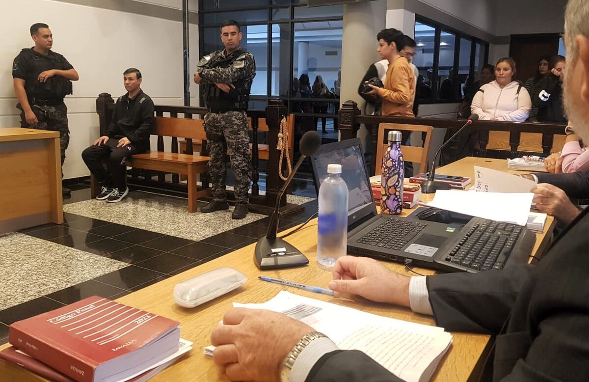 Juicio a Néstor Niesto por el crimen de su pareja, Silvia Fría, en los tribunales de Río Tercero (La Voz)
