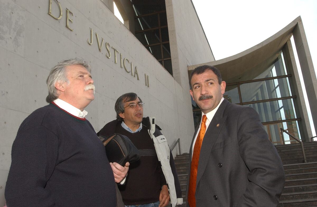 Rubén Daniele y Luis Juez: ambos le apuntaban a Kammerath (Archivo).