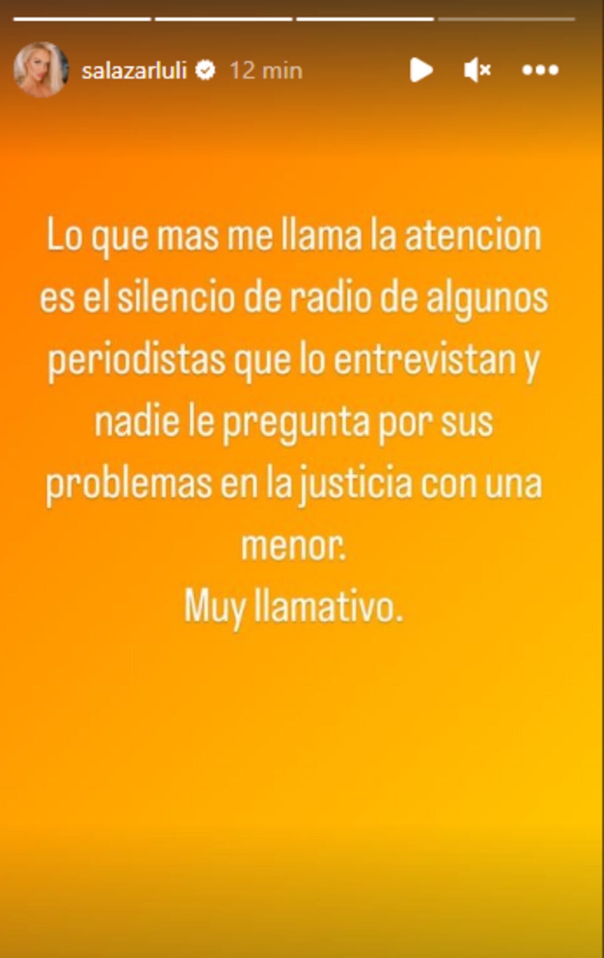 Las historias de Luciana Salazar en contra de Martín Redrado.