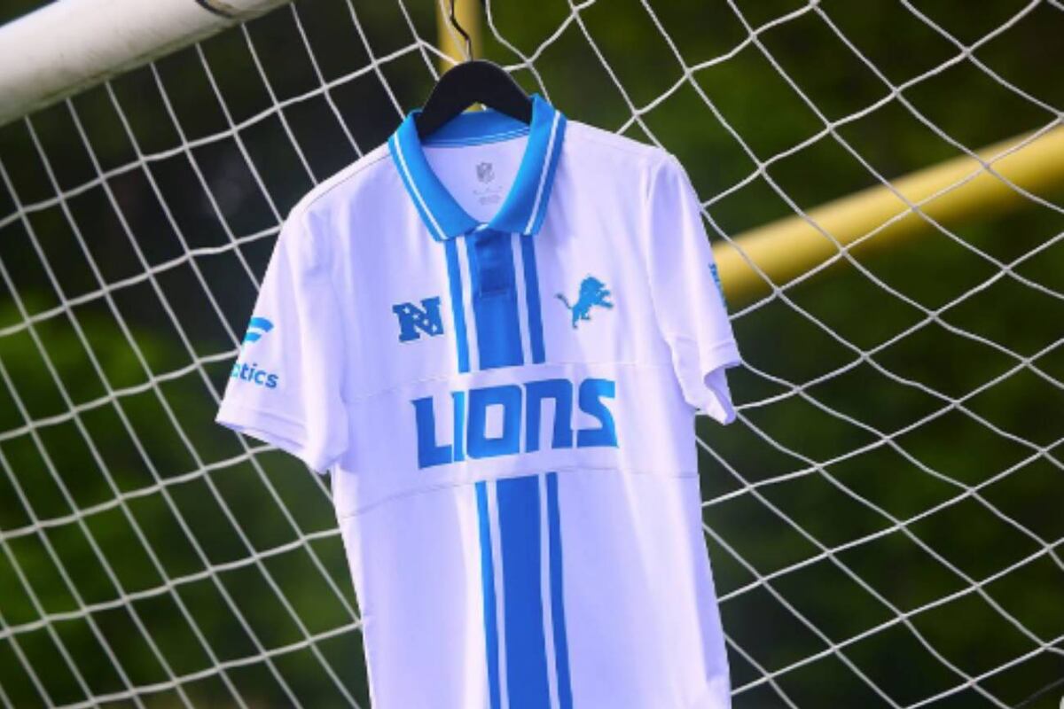 Las camisetas de los equipos de la NFL como si fueran de fútbol (Fanatics)
