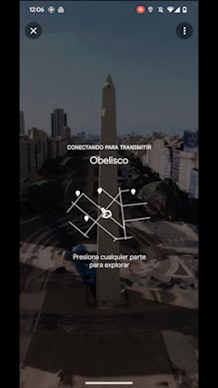 Así se puede modificar las vistas del Obelisco.