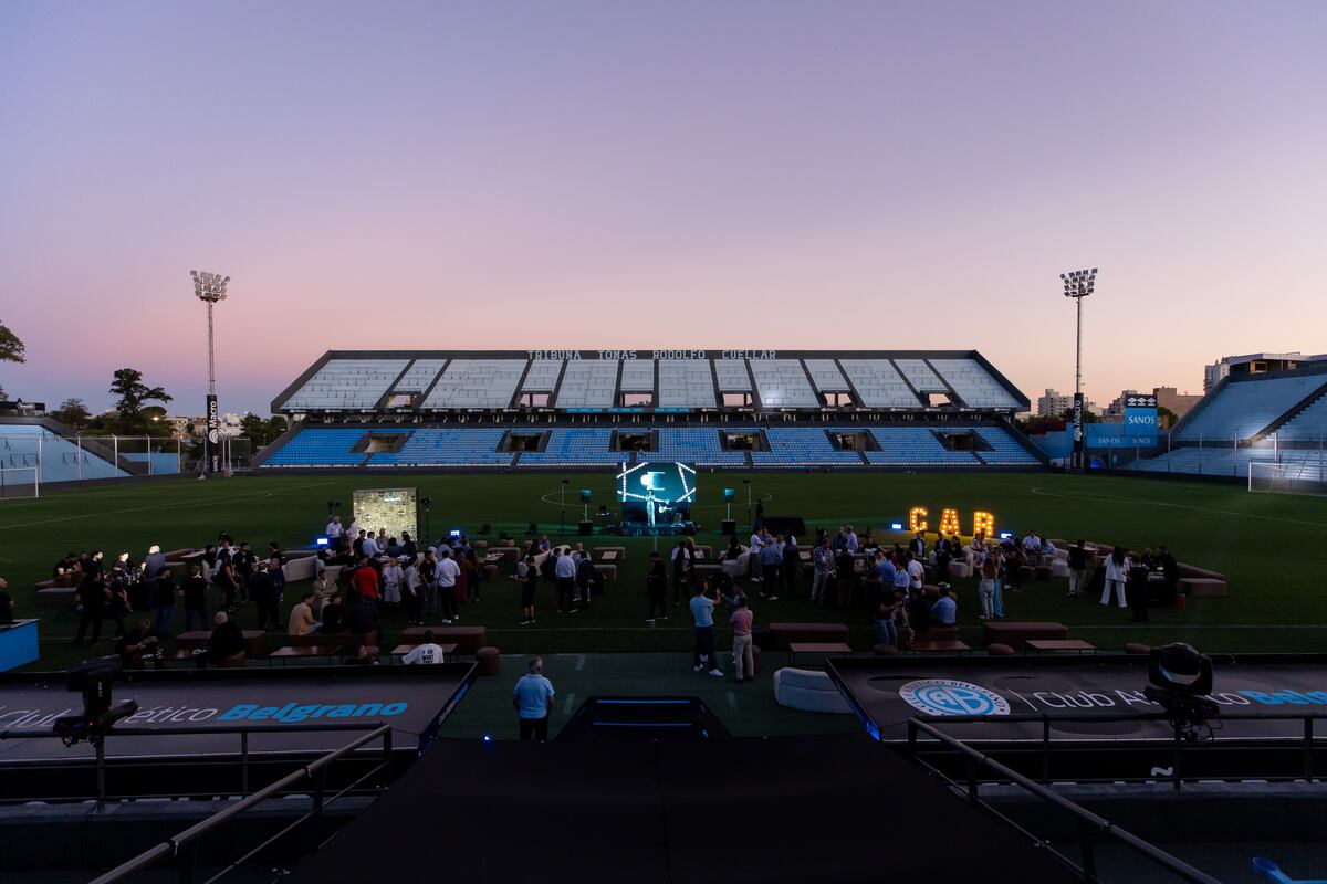 Sponsoy Day de Belgrano en el Gigante de Alberdi. (Prensa Belgrano)