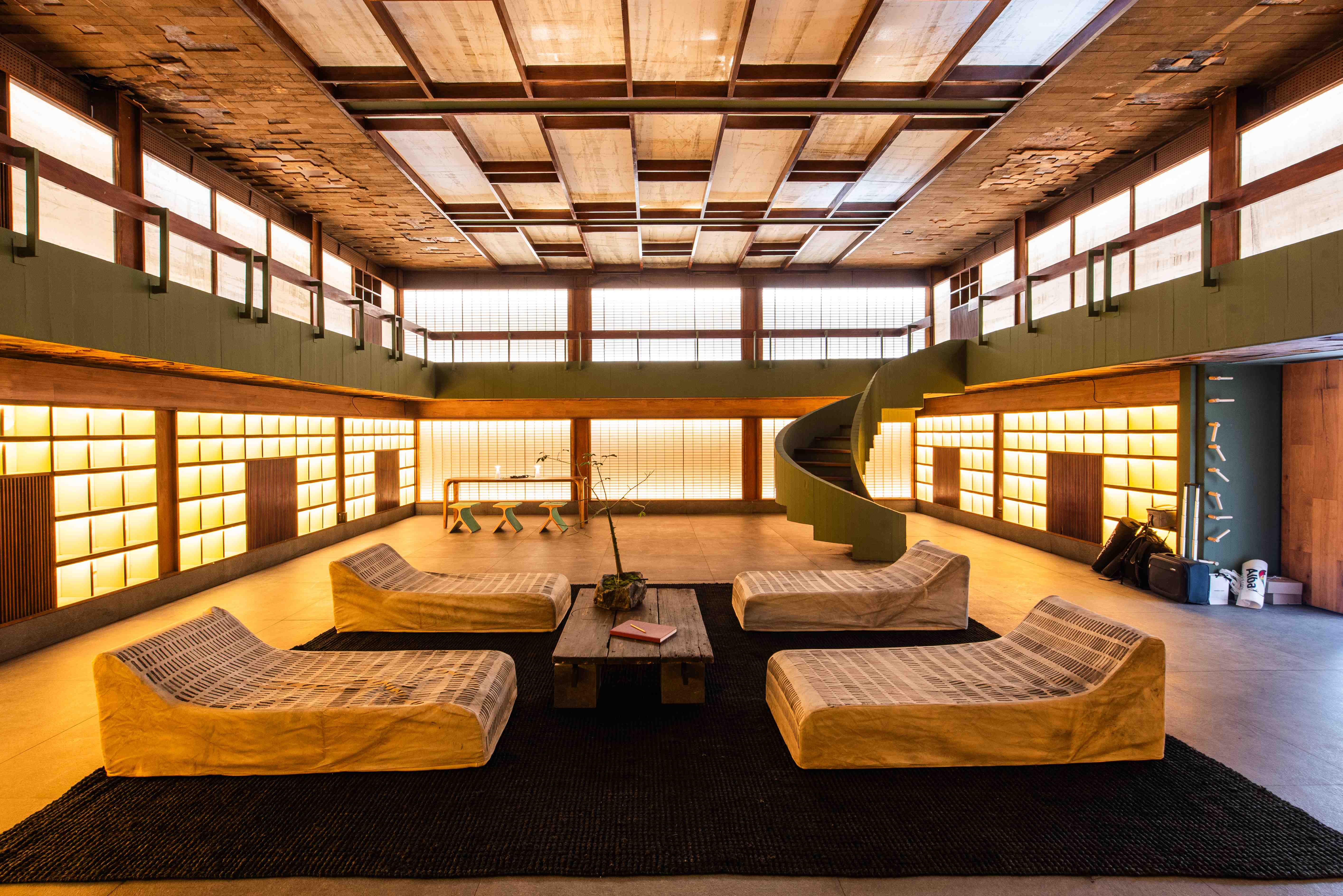 Auditorio by Alba, la intervención de Martín Enricci en la antigua biblioteca de Academia Argüello. (Gentileza Casa FOA)