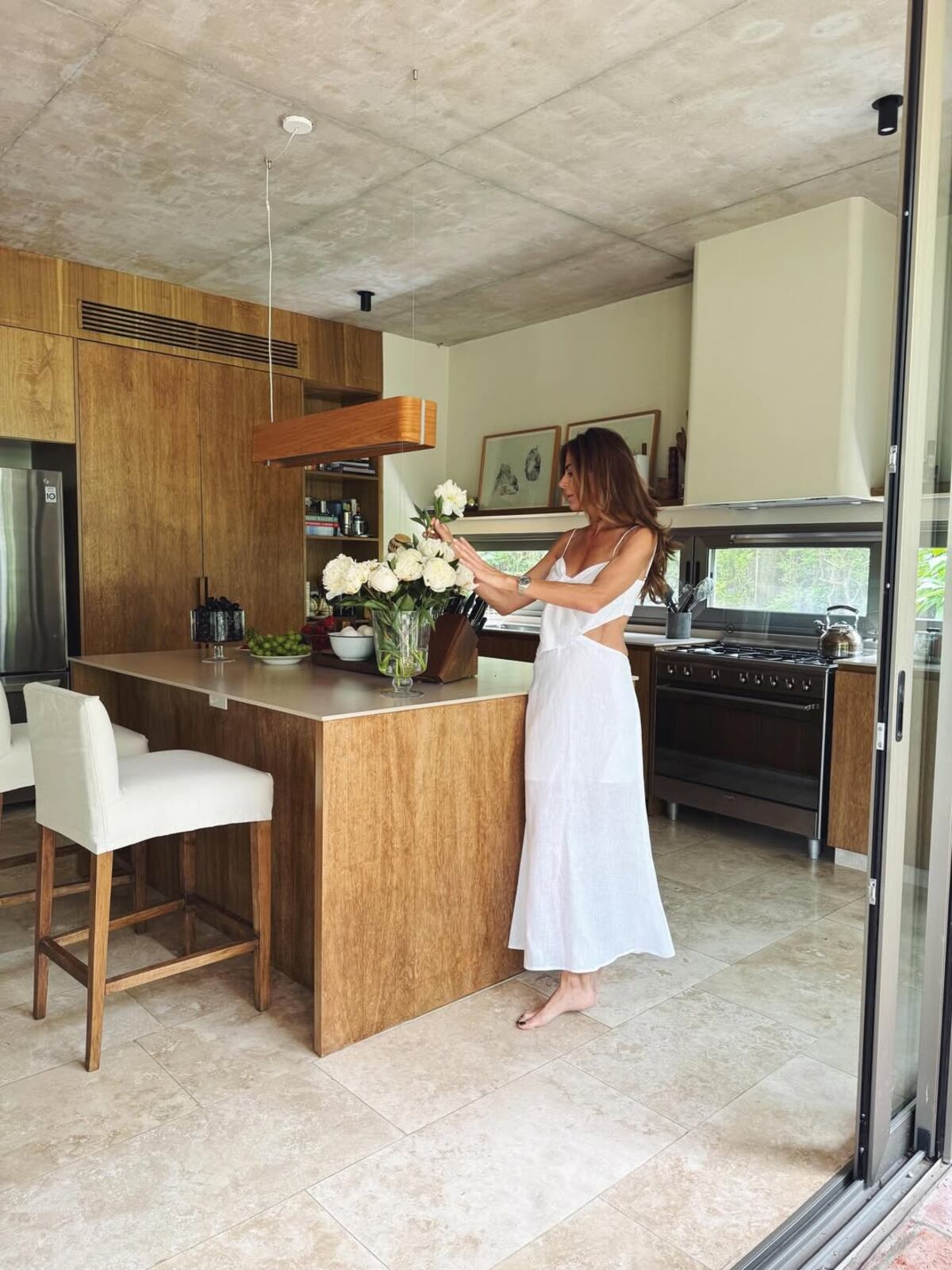 Juliana Awada reveló cuál es su flor preferida para perfumar su casa