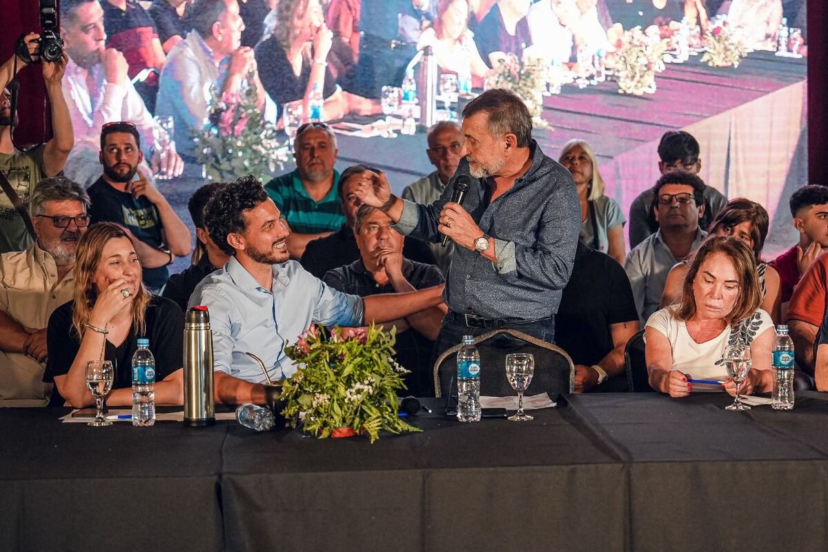 Lanzamiento. En noviembre del año pasado, en un acto en Embalse, Carlos Caserio lanzó el Frente Peronista Cordobés, una línea interna del Frente de Todos que responde al presidente Alberto Fernández.
