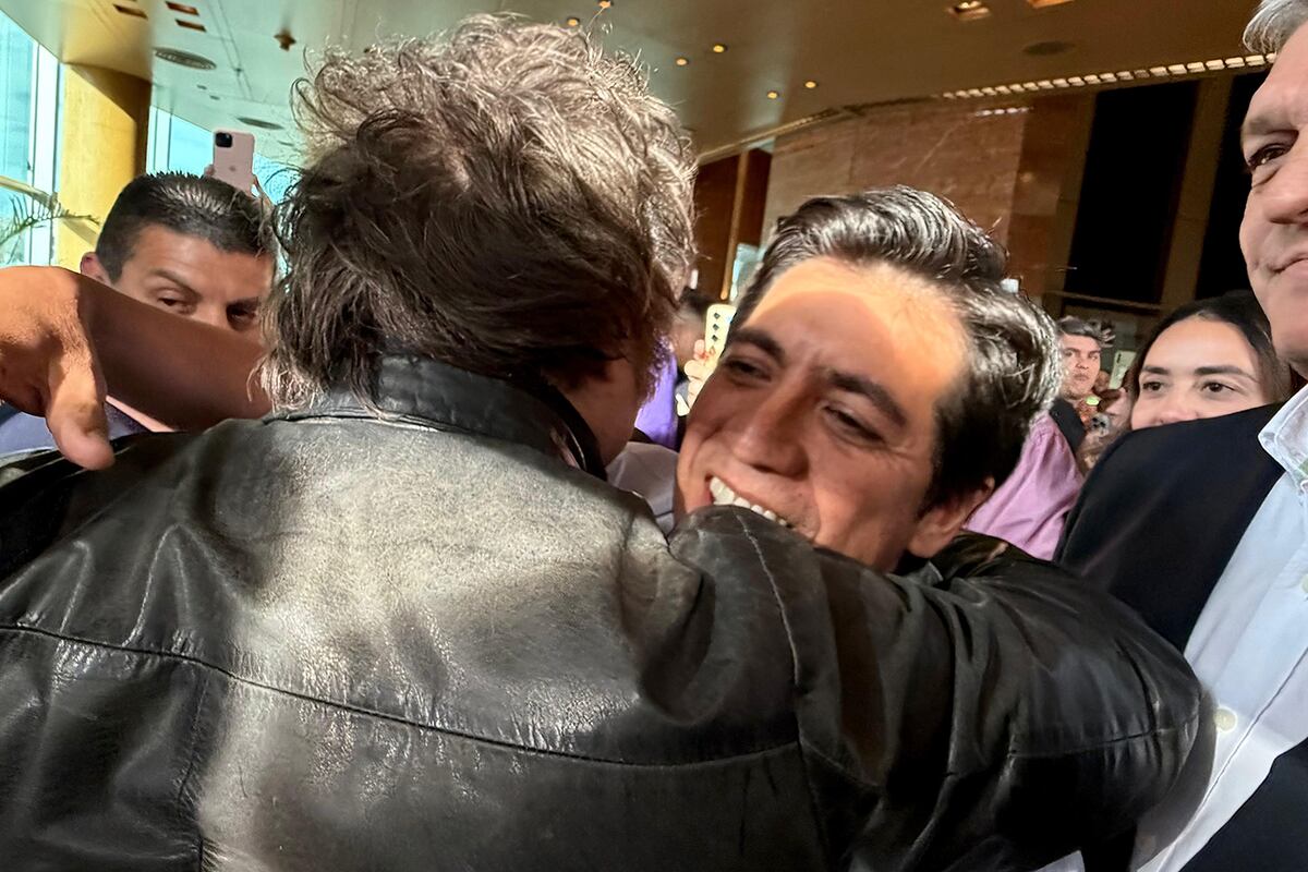 El presidente javier Milei arribó esta tarde a la ciudad de Córdoba para encabezar una actividad pública en la zona del Buen Pastor. (Gentileza)