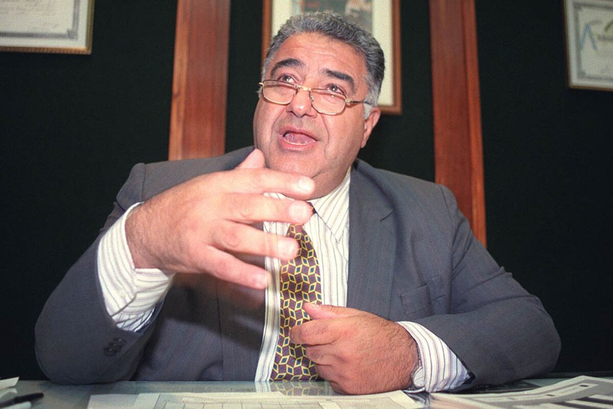 Balian, como secretario General de la Gobernación durante el gobierno de Mestre. (Archivo / La Voz)