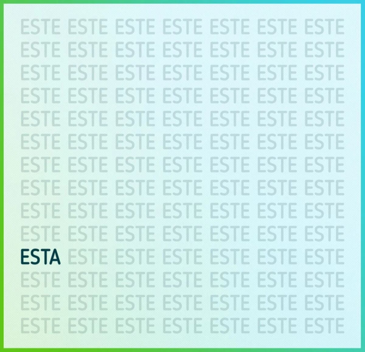 La solución del acertijo visual.