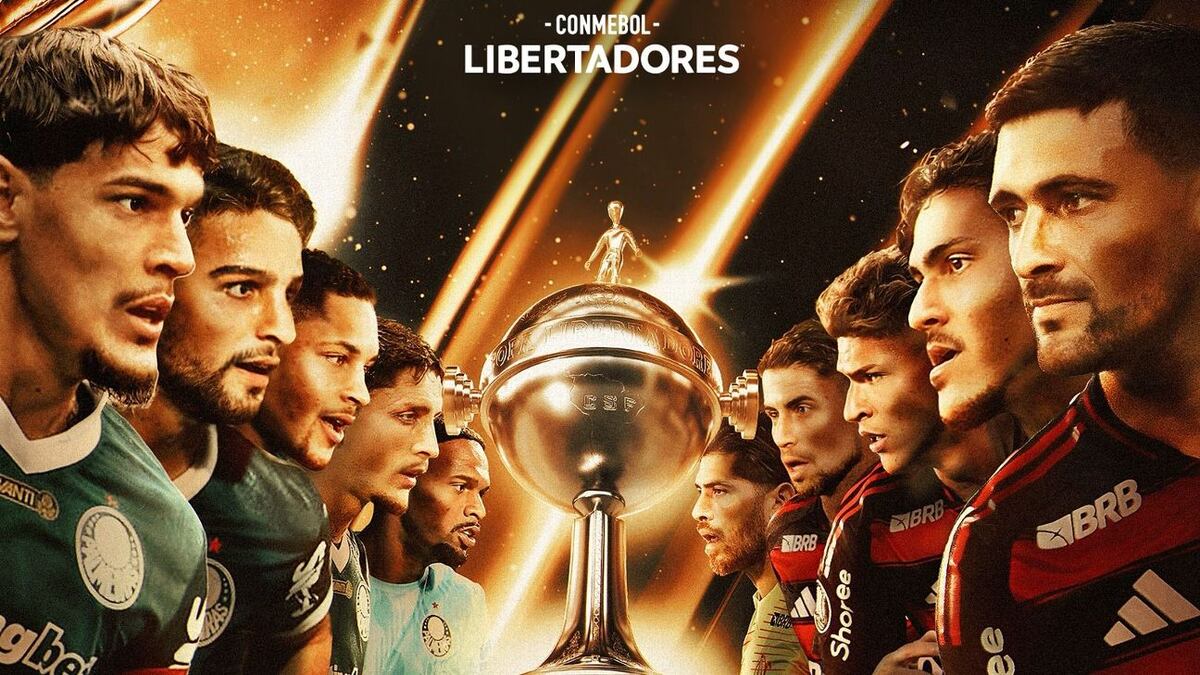Palmeiras vs Flamengo, final 2025.