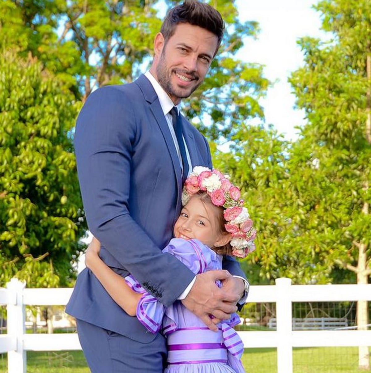 William Levy y su hija, Kailey