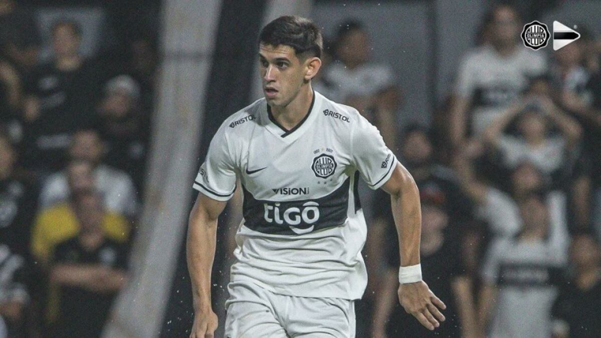 Manuel Romero, delantero paraguayo de Olimpia, llegaría a préstamo hasta fines de 2026