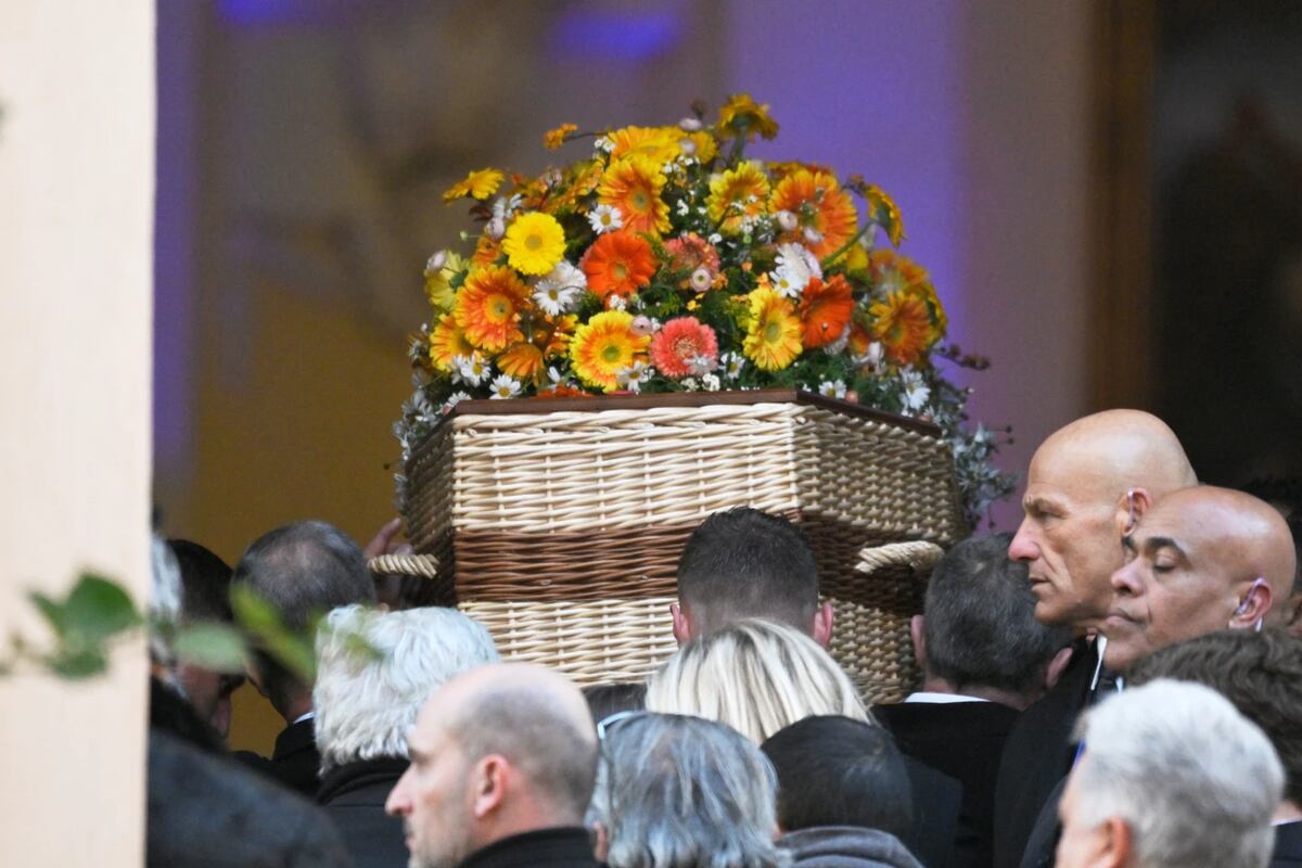 Imágenes del funeral de Brigitte Bardot en Saint-Tropez. (AP)