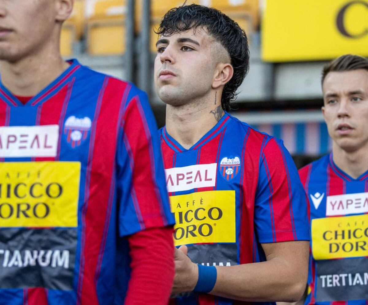 Felipe Ronchetti, jugador de la reserva de Instituto con pasado en Europa. (Gentileza Felipe Ronchetti).