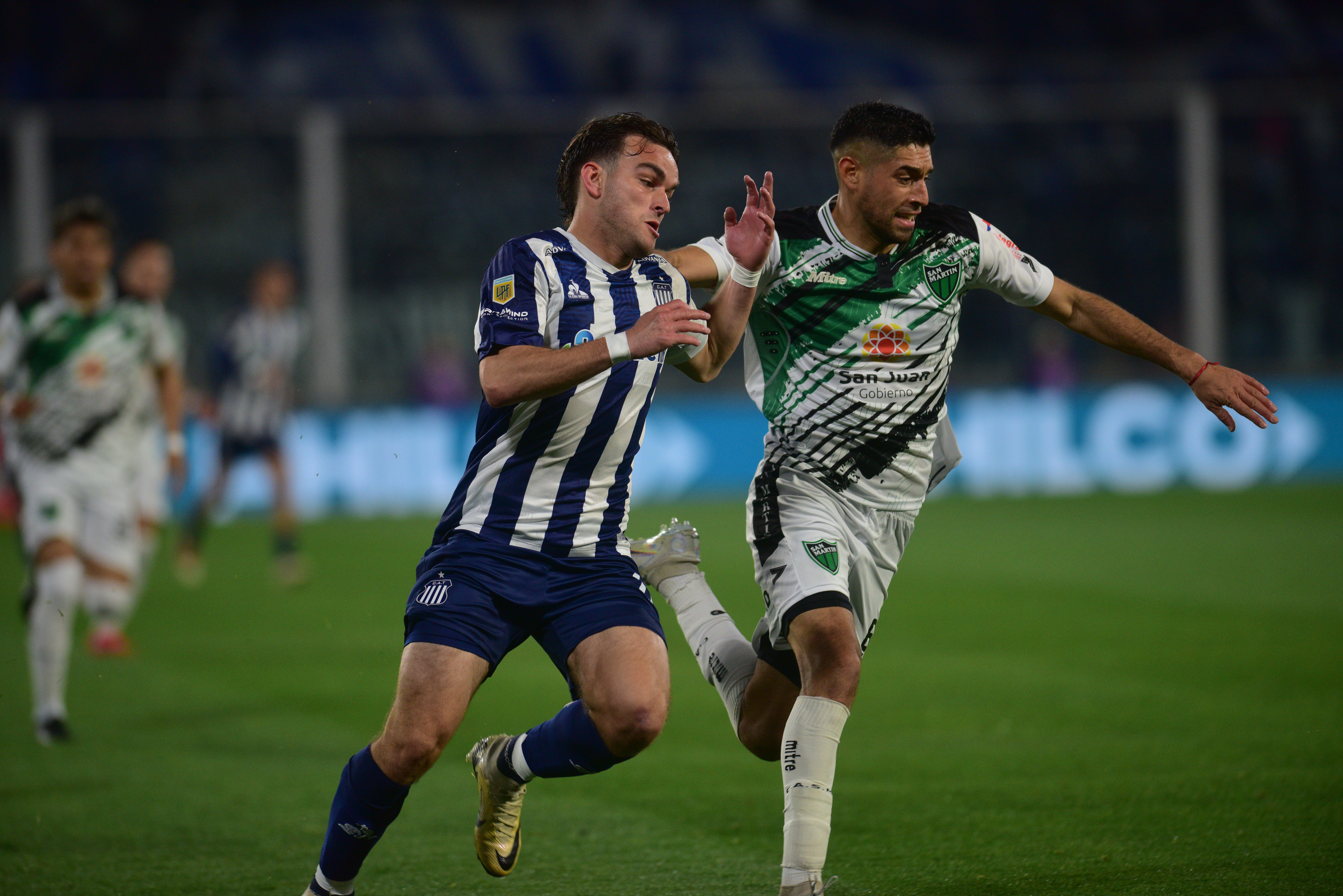 Talleres recibió a San Martín de San Juan en el Kempes por la Liga Profesional. (Pedro Castillo / La Voz)