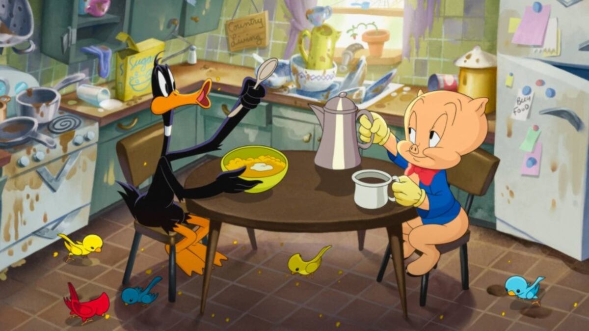 "El día que la tierra explotó". Porky y el Pato Lucas llegan a los cines en una comedia desopilante que promete conquistar a niños y nostálgicos por igual. (BF Distribution)