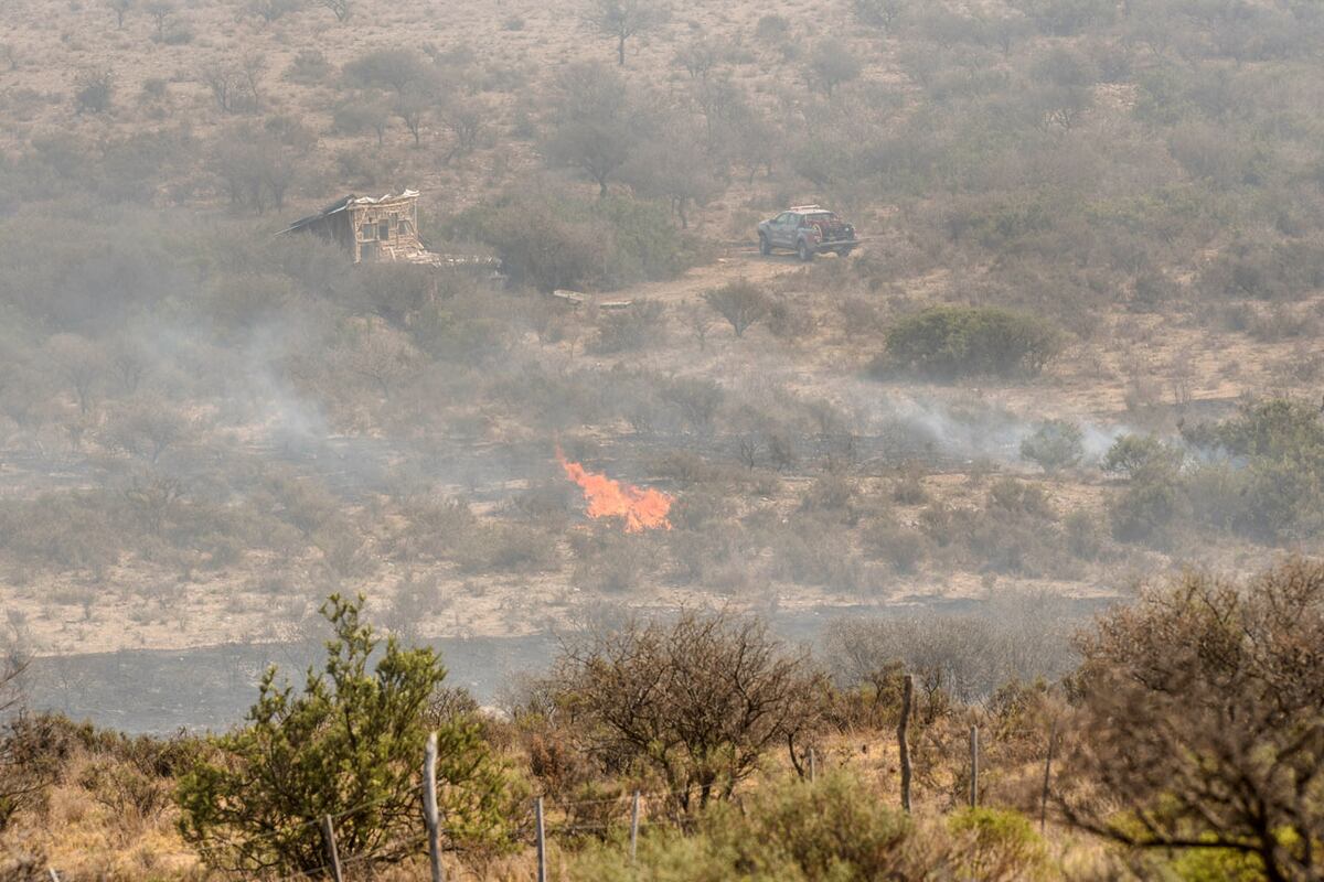 Incendios en La Cumbre. (La Voz)
