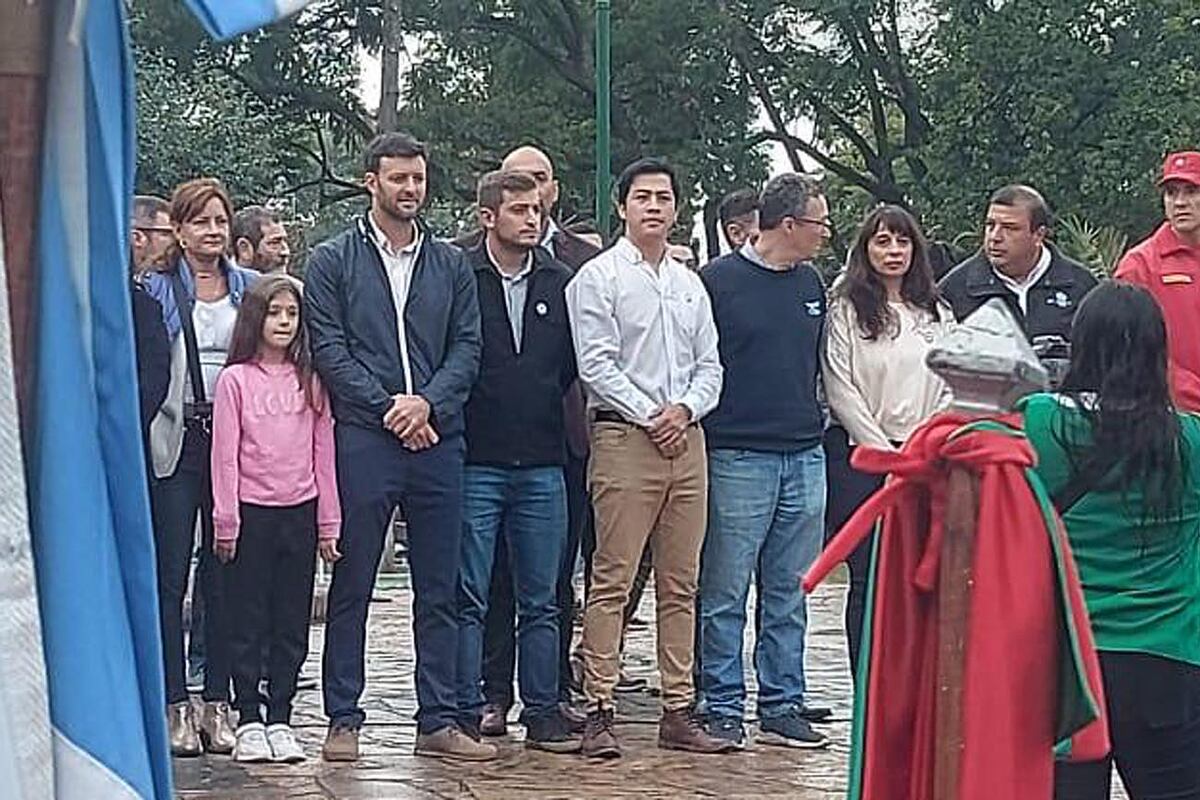 Elecciones 2023: Pablo Cornet, Santiago Mansilla y Julio Loza, de Villa Allende. (La Voz)