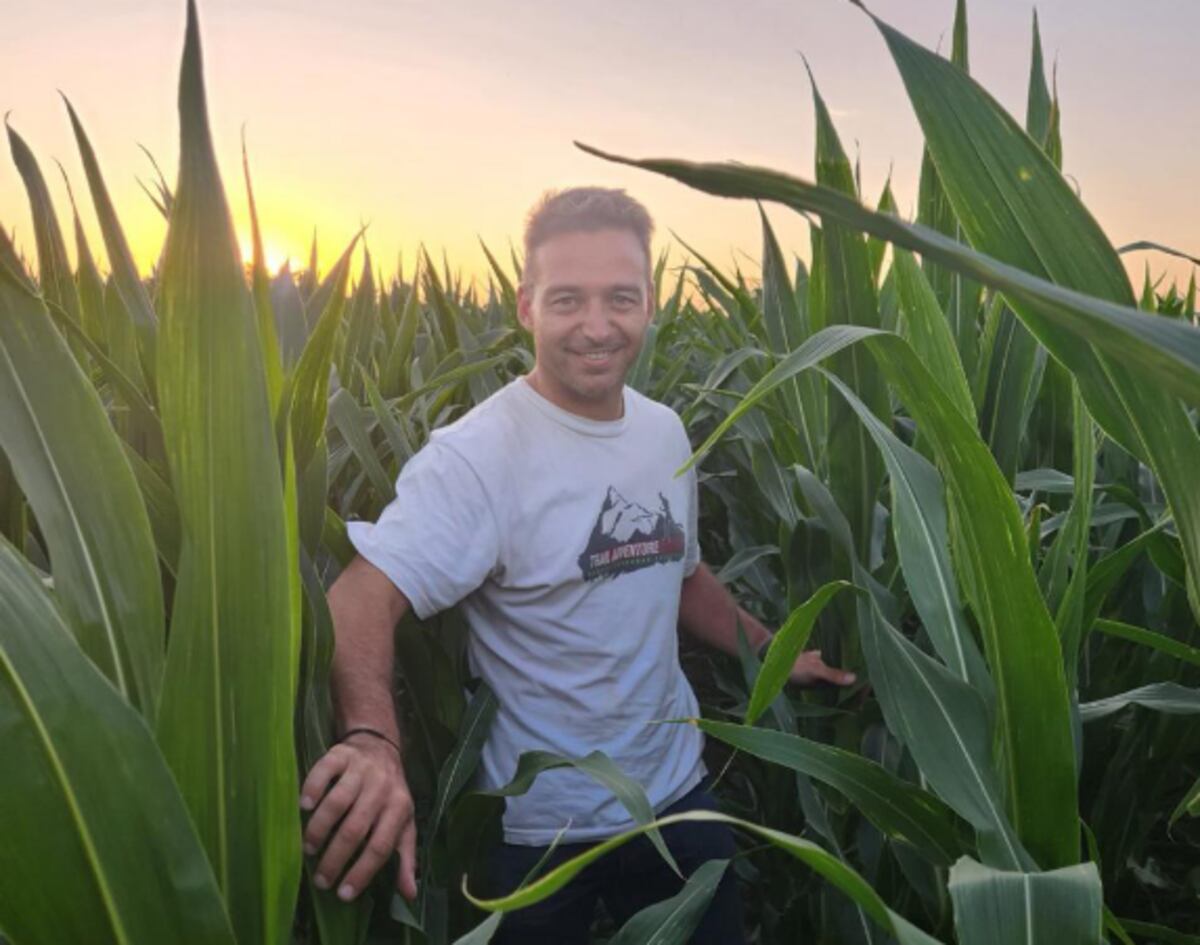 Nicolas Riba, productor Aapresid. (Gentileza Aapresid)