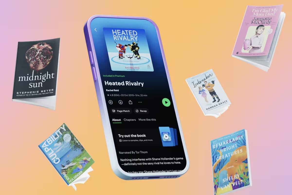 Spotify da un giro inesperado y comenzará a vender libros de papel desde su plataforma.