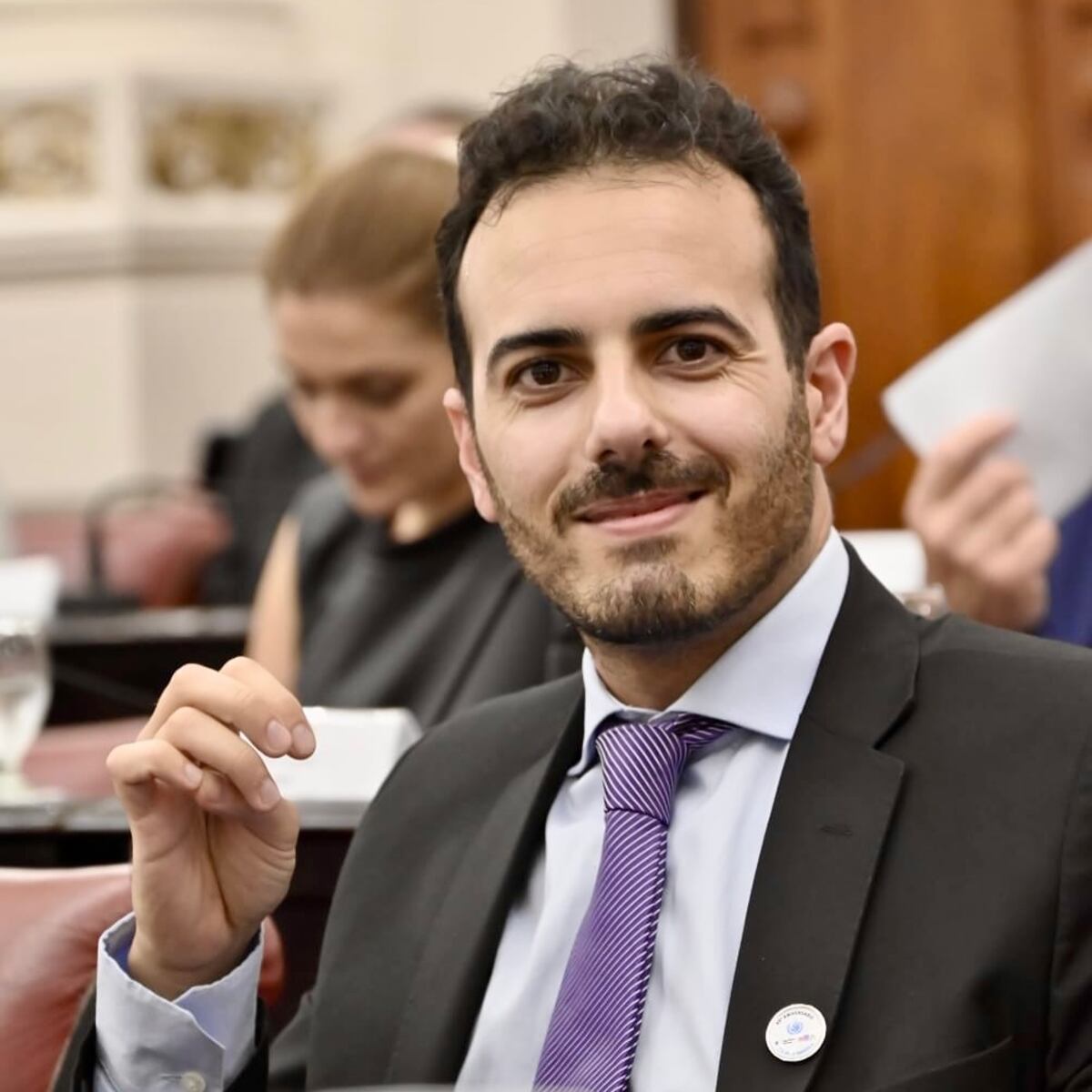 Unicameral. Legislador Departamental Alfredo Mariano Nigro (Redes sociales).