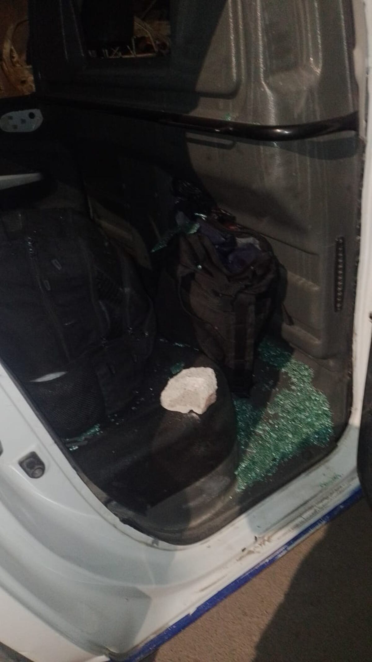 Ataque al patrullero. (Policía)