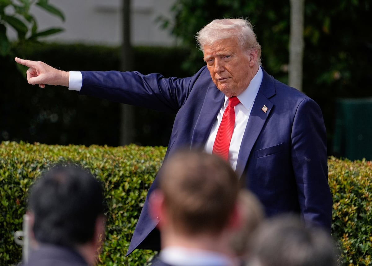 El presidente de Estados Unidos, Donald Trump. (AP)