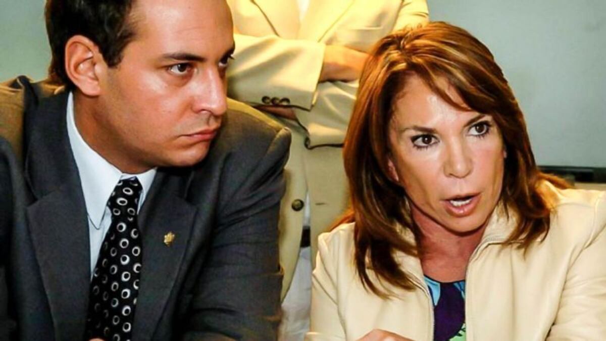 Gestión. Cuando Olga Riuotort era secretaria General de la Gobernación y Miguel Siciliano era funcionario provincial.