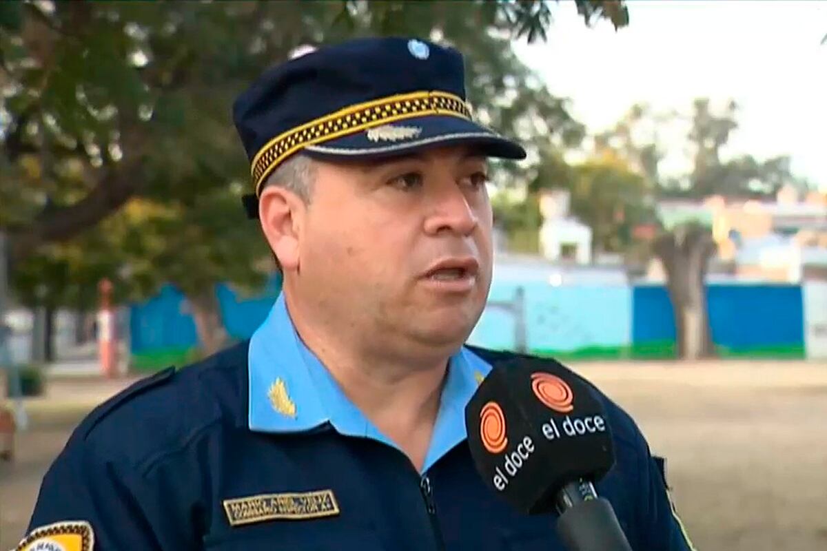 Comisario Mario Véliz de la Policía de Córdoba. (Captura de pantalla)