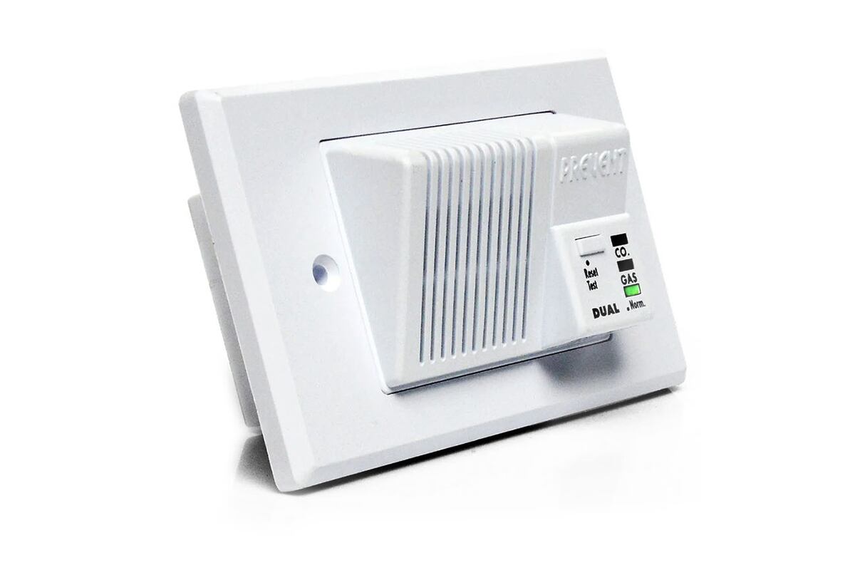Detector dual para embutir.
