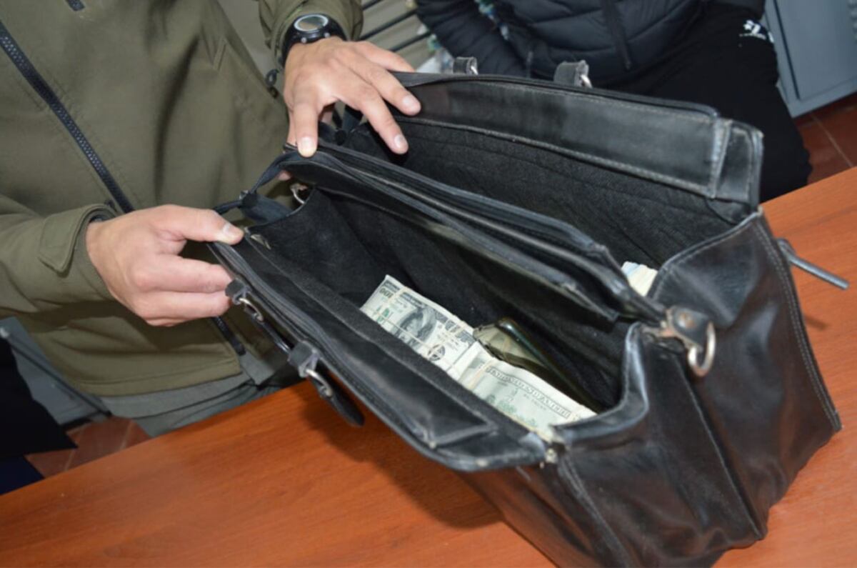 Lo secuestrado. (Gendarmería Nacional)