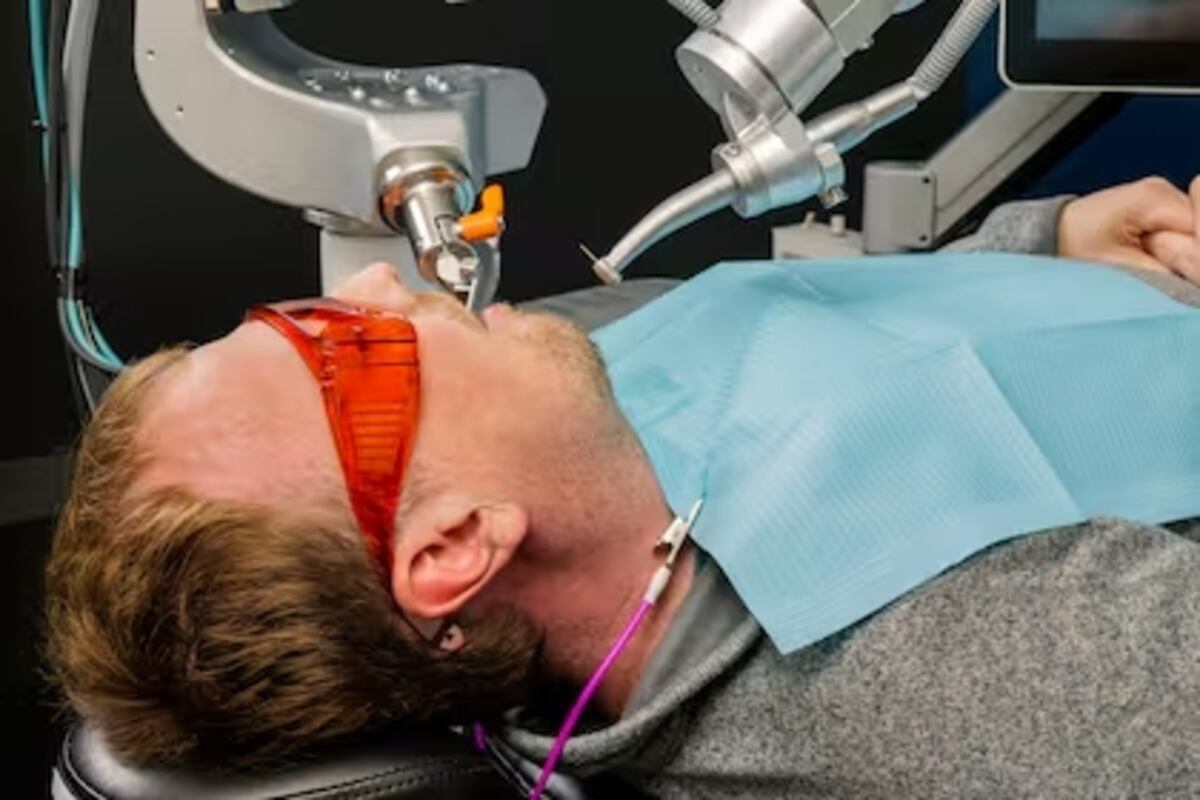 Robot dentista. (Perceptive)