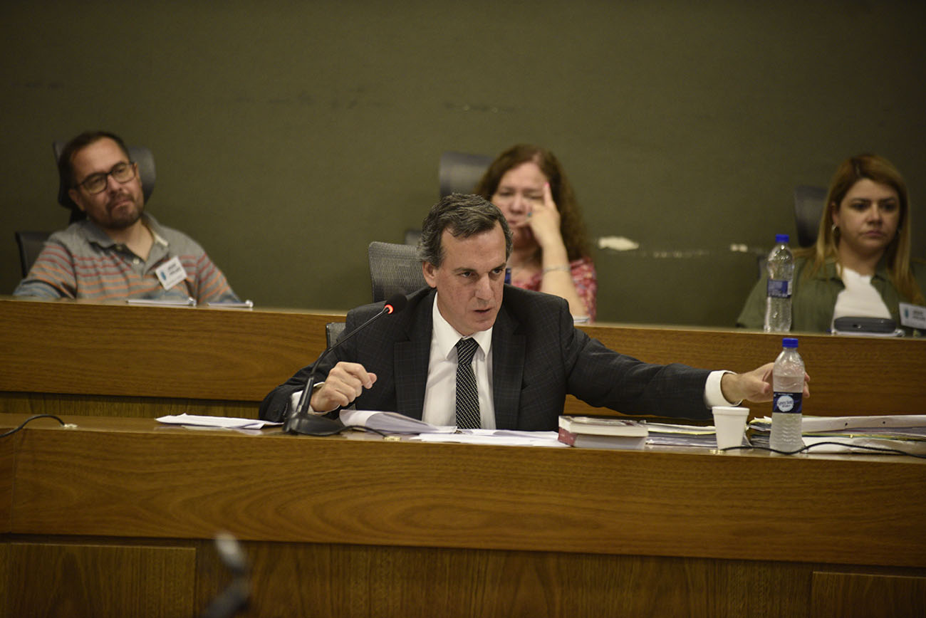 Presidente. Alfredo Villegas, el vocal que preside el tribunal de la Cámara 5ª del Crimen. (Ramiro Pereyra / La Voz)