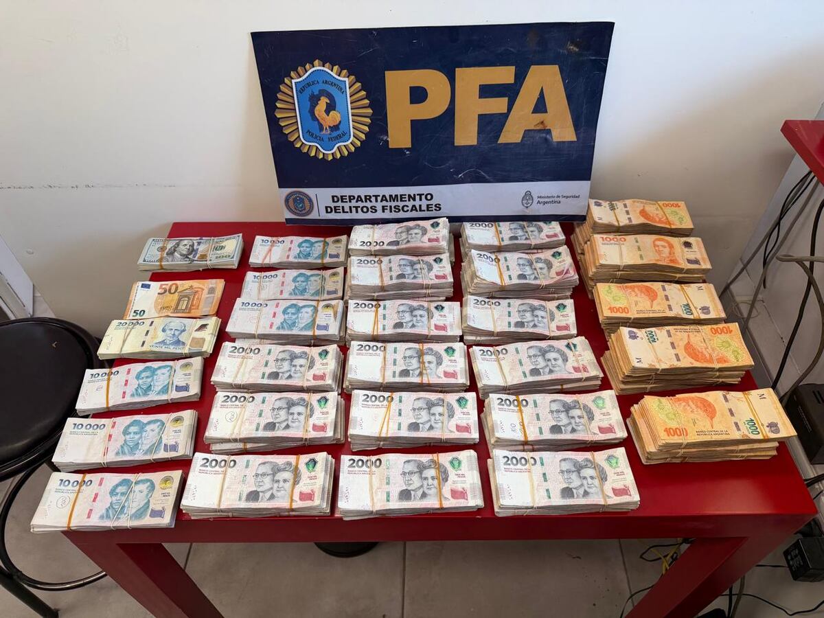 Desbarataron “cuevas” cambiarias: secuestro millonario en pesos, dólares y euros