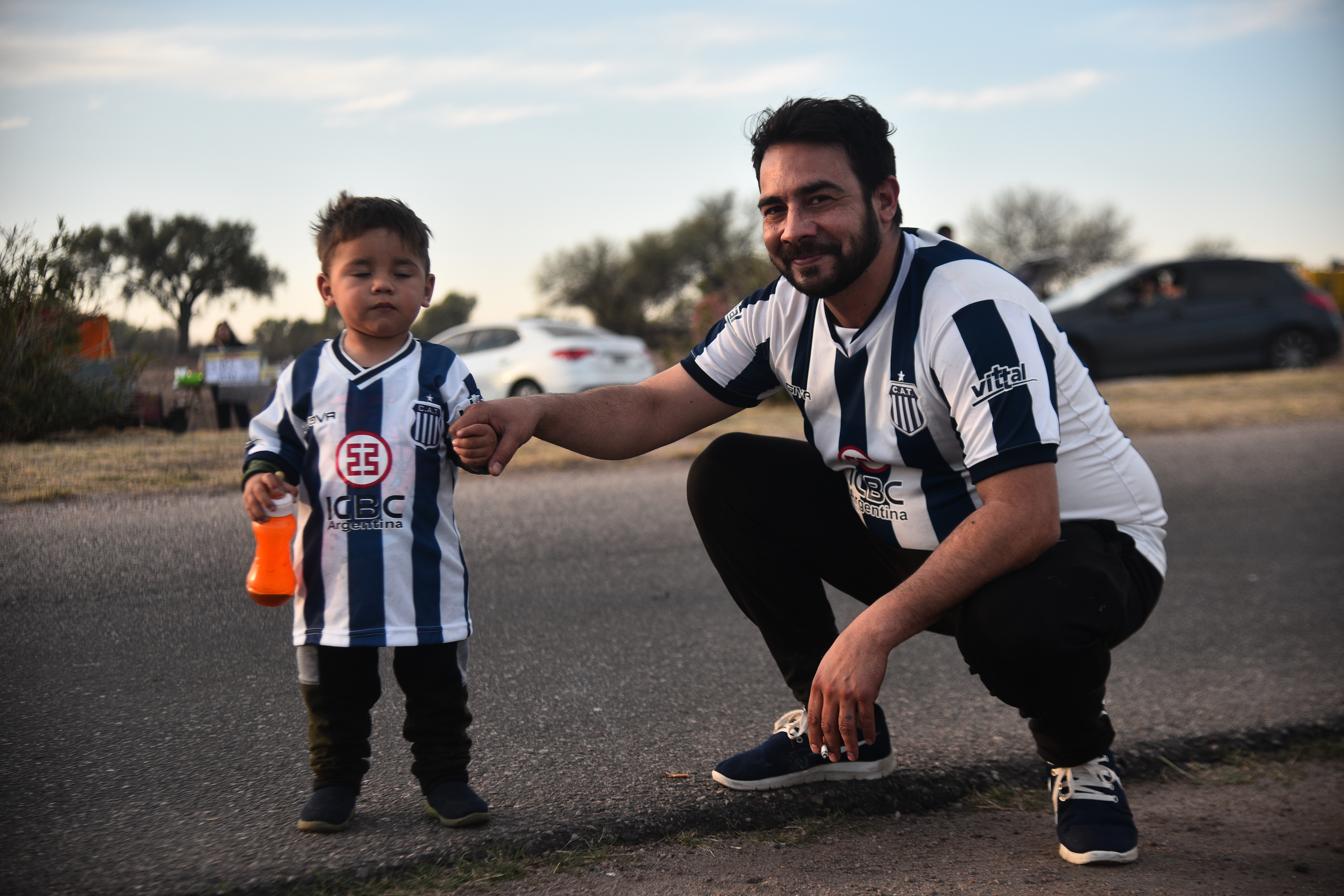 Cara 'e Cancha de Talleres en la previa del partido entre Talleres y Godoy Cruz por los octavos de final de la Copa Argentina en San Luis. (Pedro Castillo / La Voz)