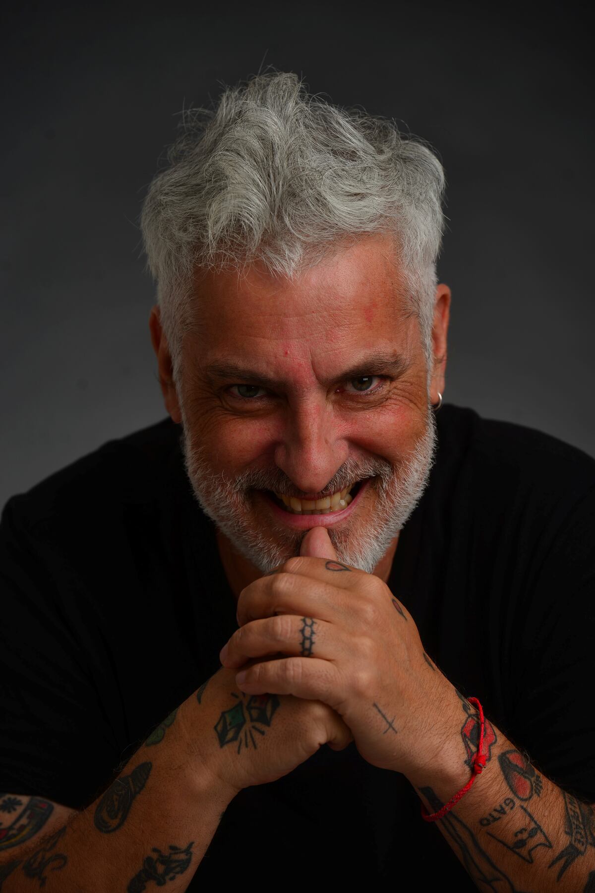 José Palazzo, con la picardía de siempre. (Nicolás Bravo)