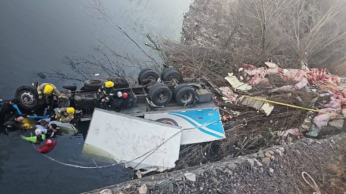 Despiste y muerte en el dique Los Molinos. (Gentileza)