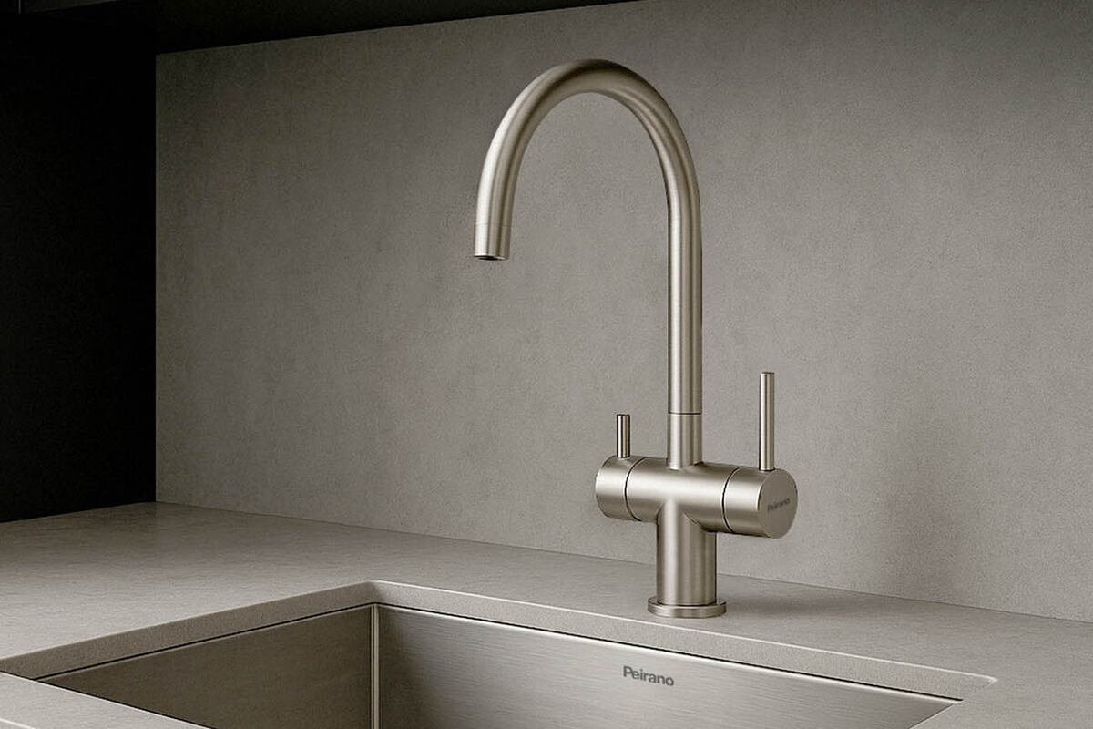 Peirano. La línea de grifería Vita
con purificador de agua es uno de
los lanzamientos más recientes, que
incorpora un sistema de filtrado