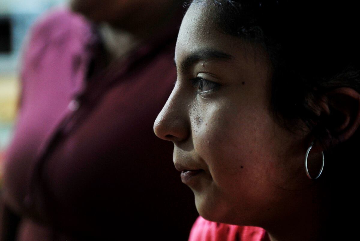 Hace pocos días, Agustina volvió a visitar a su abuela. No fue algo fácil para ella. (Javier Ferreyra)