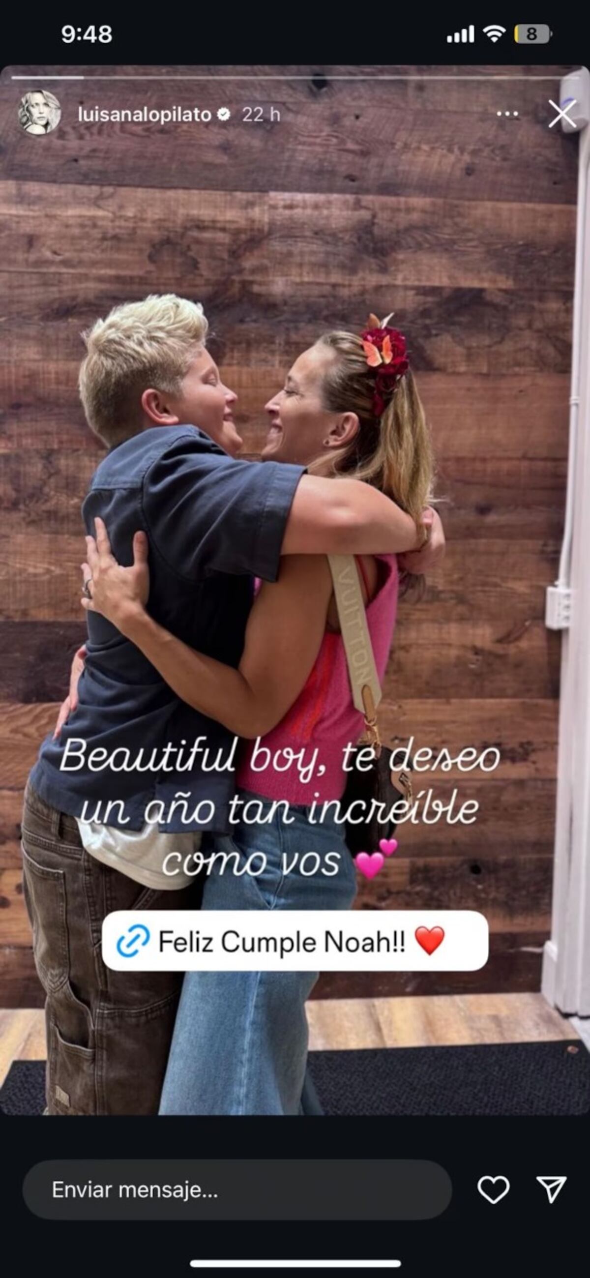 Así esta Noah Bublé, el hijo de Luisana Lopilato y Michael Bublé que cumplió 12 años