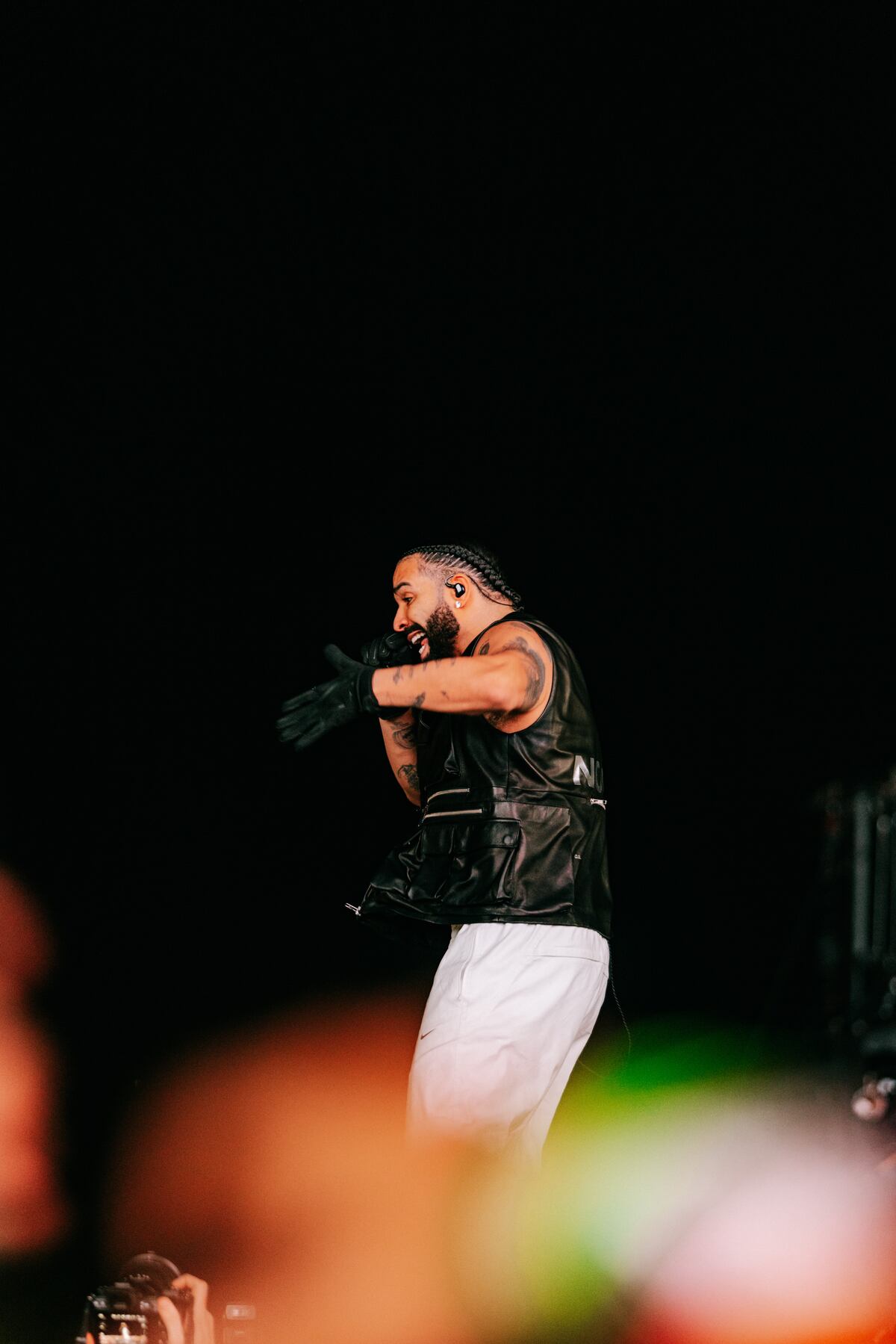 Drake, de lo más flojo en términos de propuesta artística. (Prensa Lollapalooza).