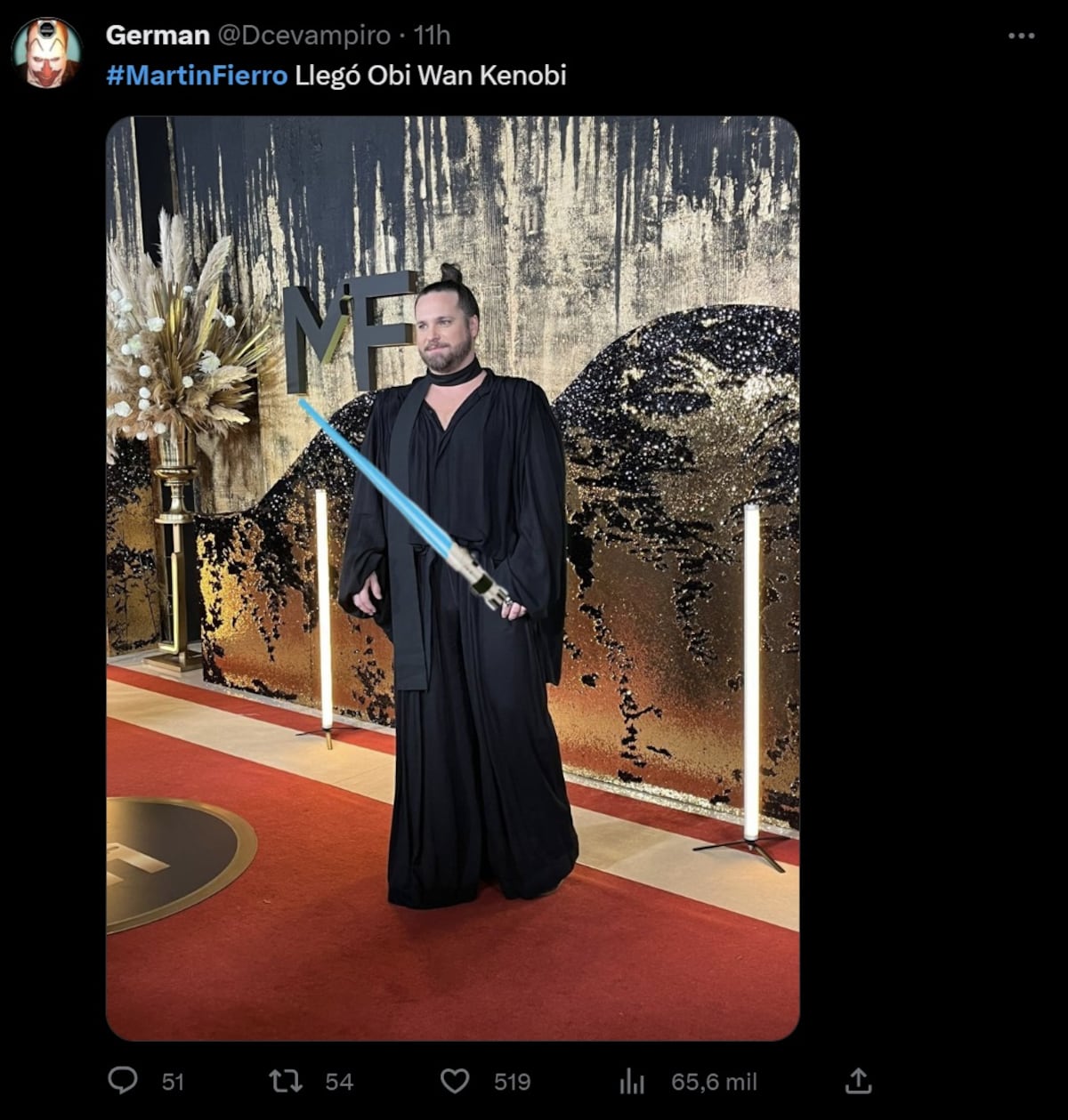 Los mejores memes de los Martín Fierro 2023 (Captura de pantalla)
