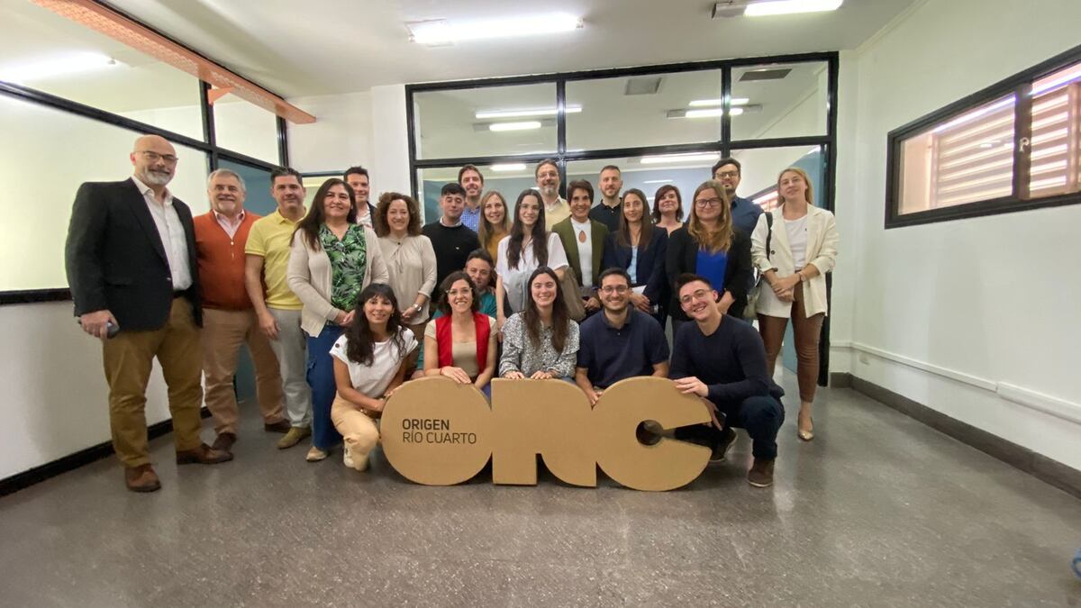 RÍO CUARTO. Miembros del ecosistema emprendedor. (Gentileza)